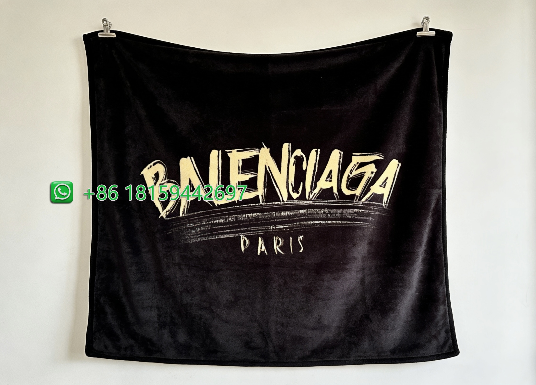Balenciaga Throw Blankets